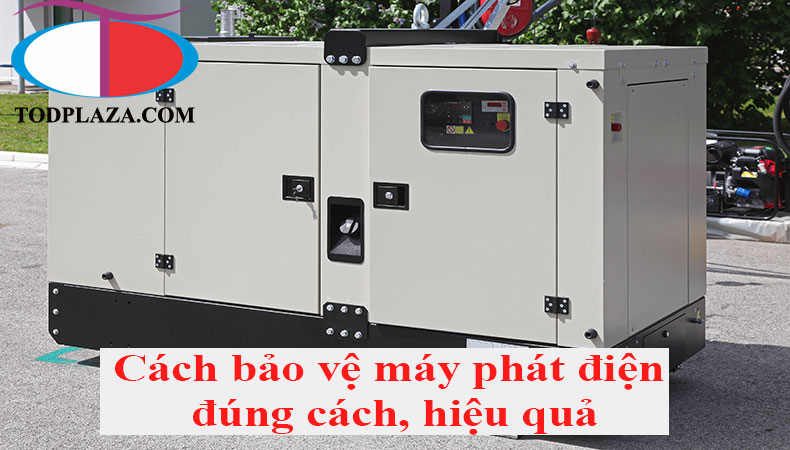 Cách bảo vệ máy phát điện đúng cách, hiệu quả