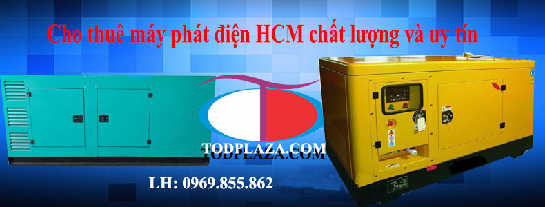 Cho thuê máy phát điện HCM chất lượng và uy tín