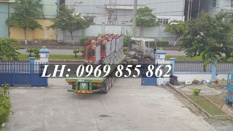 Cung cấp dàn xe nâng bên nhà máy LG