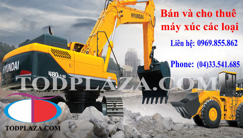 Dịch vụ bán và cho thuê xe lu-xúc-ủi chất lượng cao