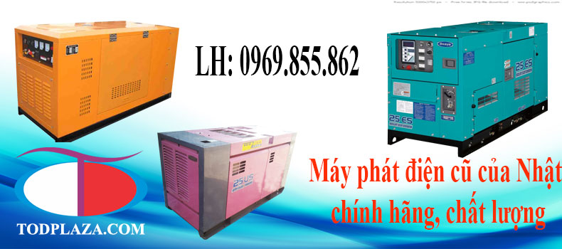 Máy phát điện Nhật bản chính hãng, chất lượng