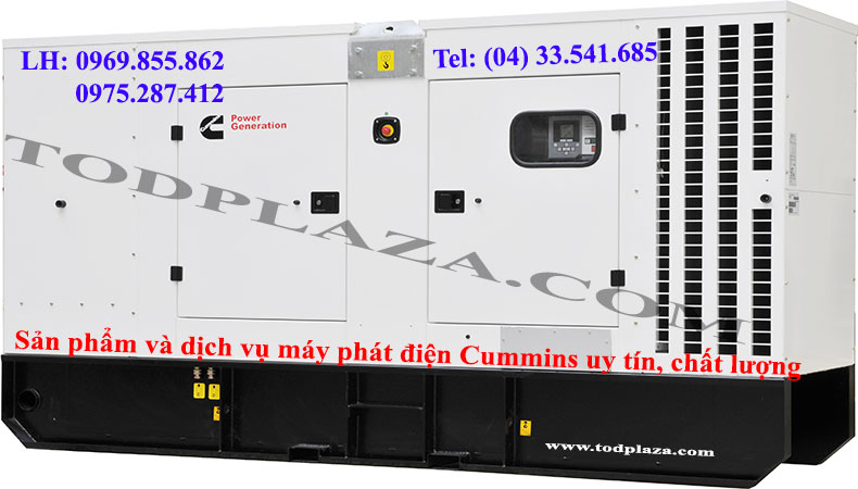 Máy phát điện Cummins chất lượng, giá cạnh tranh