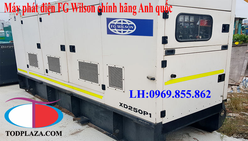 Máy phát điện FG Wilson chính hãng Anh quốc tại TOD