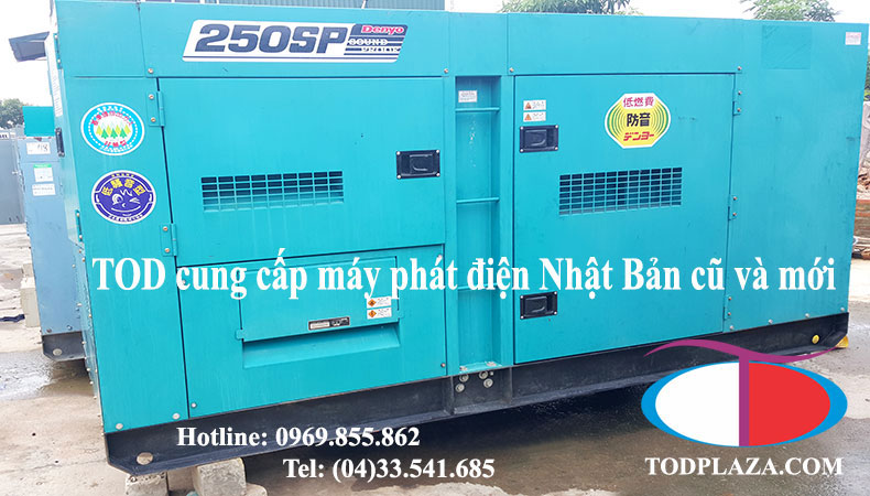 Máy phát điện Nhật cũ – Sự lựa chọn đúng đắn