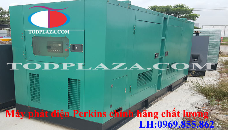Máy phát điện Perkins chính hãng chất lượng tại TOD Plaza