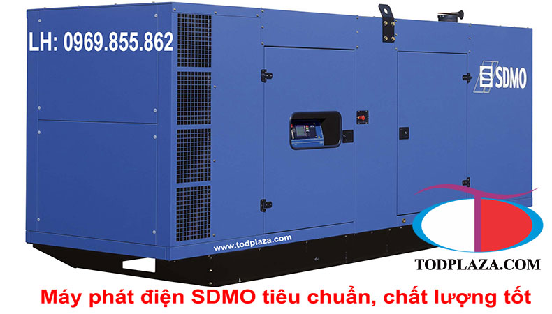 Máy phát điện SDMO tiêu chuẩn, chất lượng tốt