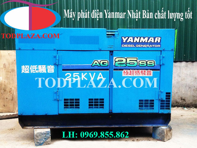 Máy phát điện Yanmar Nhật Bản chất lượng tốt