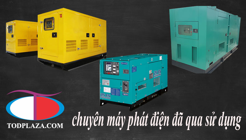 Sản phẩm máy phát điện đã qua sử dụng giá tốt