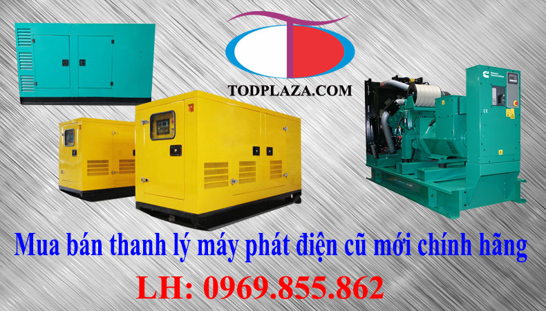 Thanh lý máy phát điện cũ mới giá tốt,chất lượng tốt