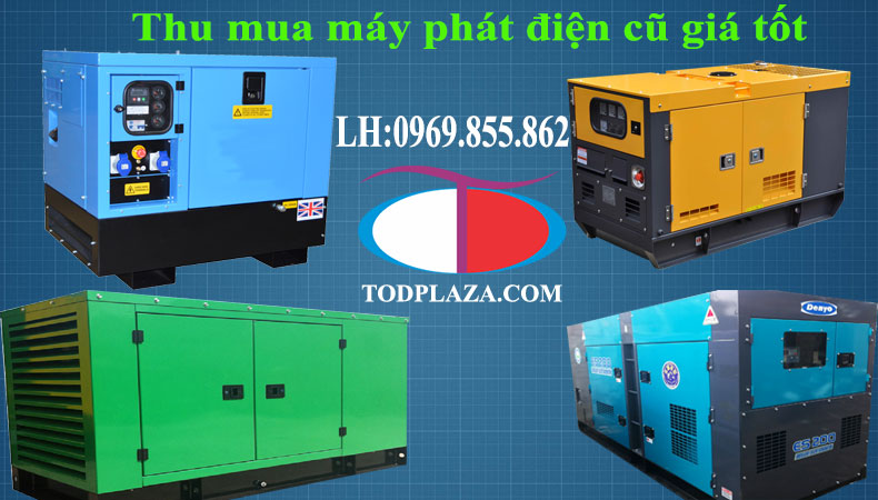Thu mua máy phát điện cũ giá tốt