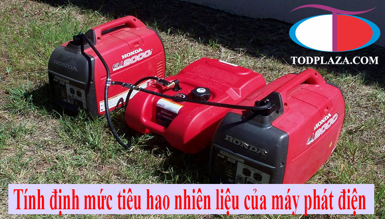 Tính định mức tiêu hao nhiên liệu của máy phát điện