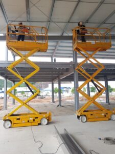 Trúng thầu dự án cung cấp cho thuê 10 xe nâng người tại Thái Nguyên