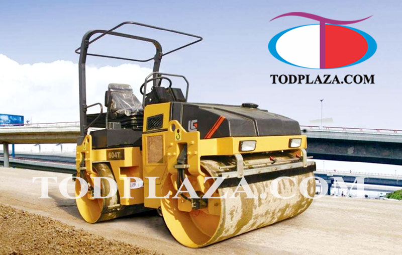 Lu rung 2 bánh thép 4 tấn CLG604T