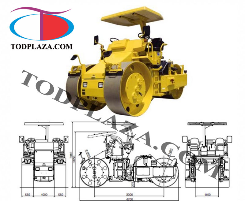 Xe lu tĩnh SAKAI MW700-1