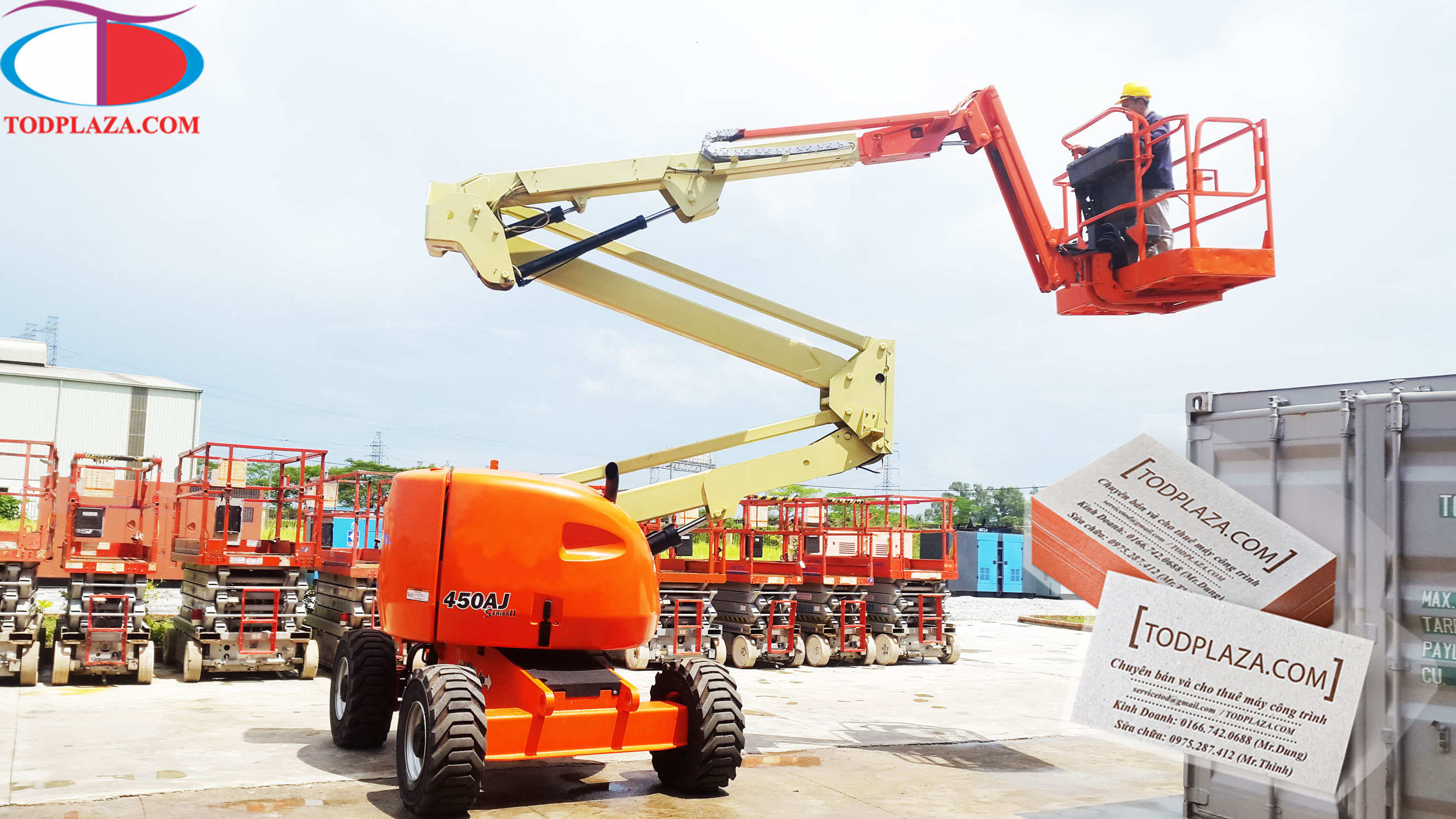 Xe nâng người JLG Z-Boom 450AJ 16m