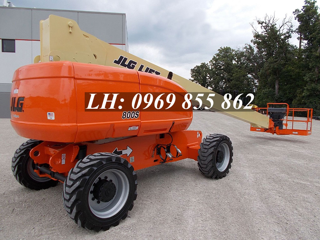 Xe nâng người Boom Lift JLG 800S 24 m